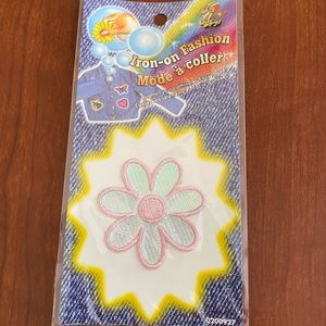 FREE with purchase of $16+! Flower Iron-on Patch